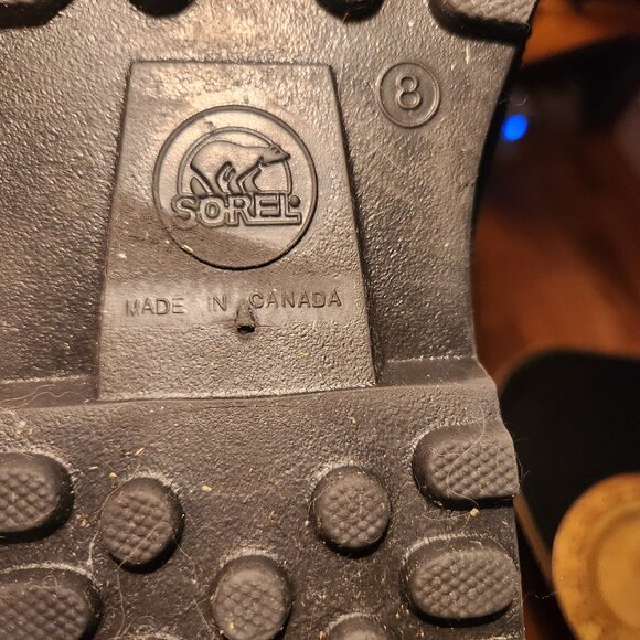 Sorel Men's Kaufman Canada Boots Sz 8 - Picture 12 of 13